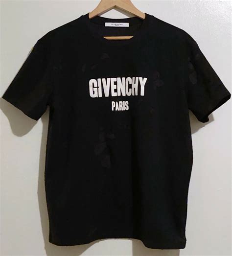 givenchy distressed logo tank top|givenchy logo t shirt.